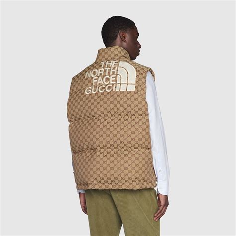 north face gucci down vest|patagonia x gucci.